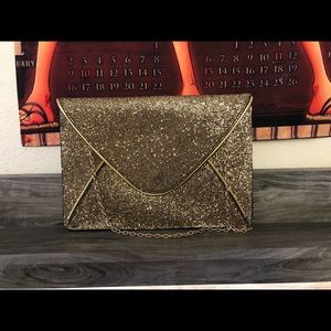 Glitter goald envelope